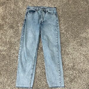 Blue old navy high waisted jeans